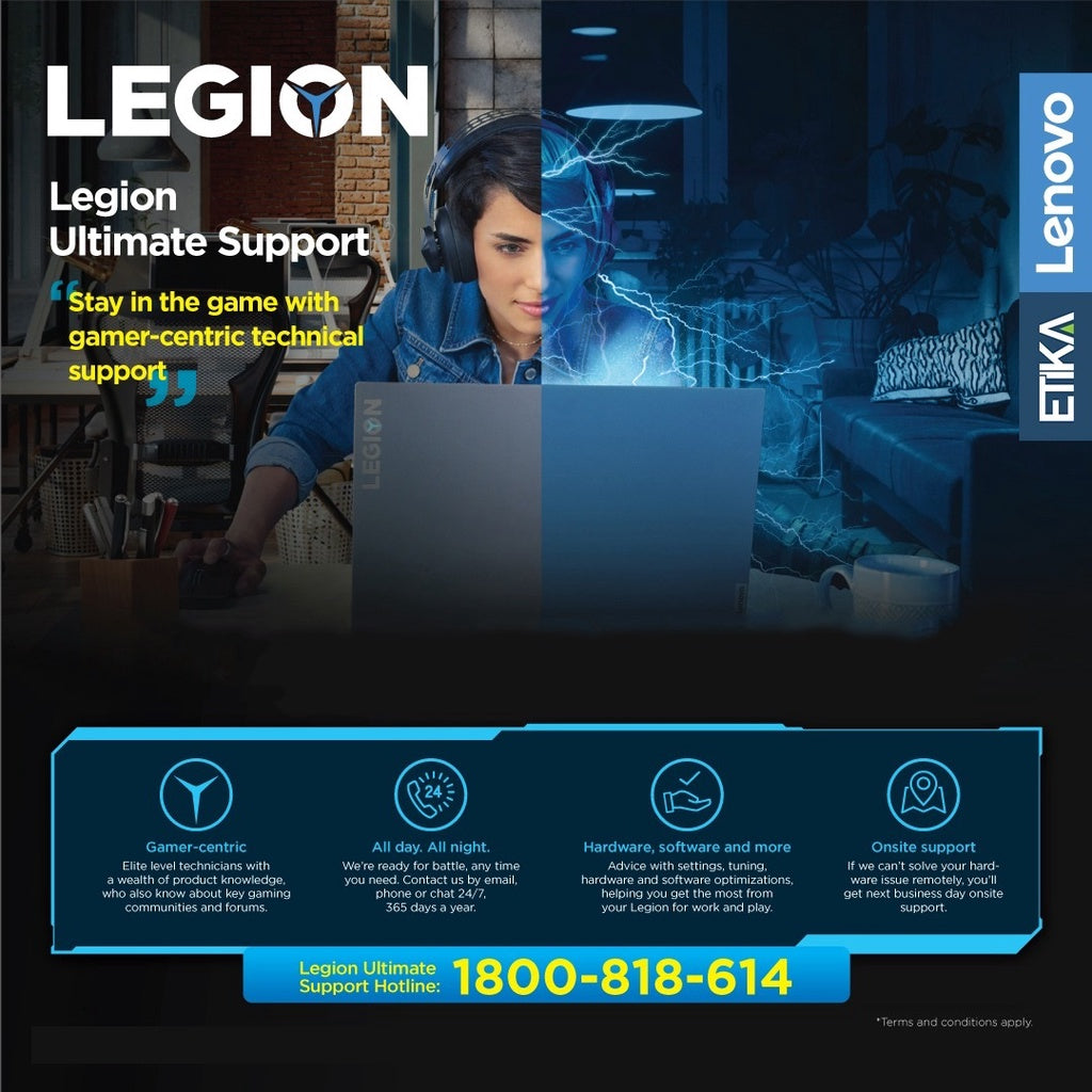 Lenovo Legion 5 Pro 16ARH7H 82RG007RMJ 165Hz Gaming Laptop (Ryzen 7 6800H/16GB/1TB/RTX3060/16"/W11)