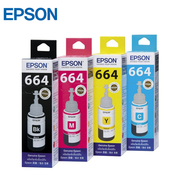 Original Epson T664 Refill Ink Bottle