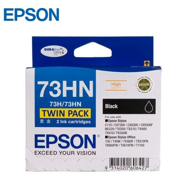 Original Epson 73HN Black CIJ Ink Cartridges