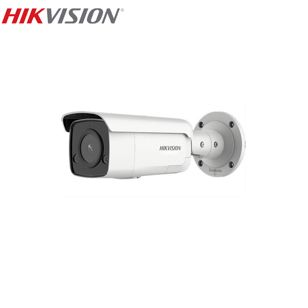 HIKVISION DS-2CD2T46G2-ISU/SL(C) 4MP AcuSense Strobe Light & Audible Warning Fixed Bullet Network Camera