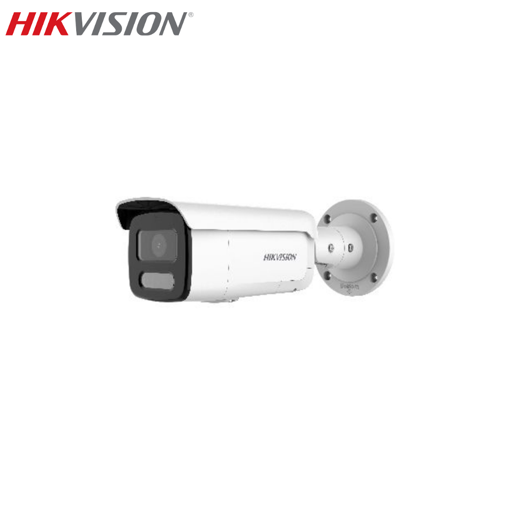 HIKVISION DS-2CD2T47G2-LSU/SL(C) 4MP ColorVu Strobe Light & Audible Warning Fixed Bullet Network Camera