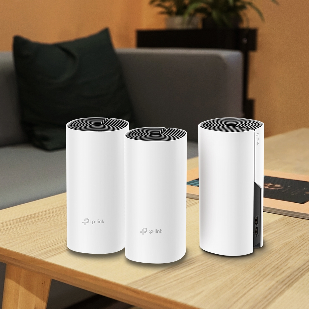TP-LINK Deco M4(3-Pack) AC1200 Whole-Home Mesh Wi-Fi System