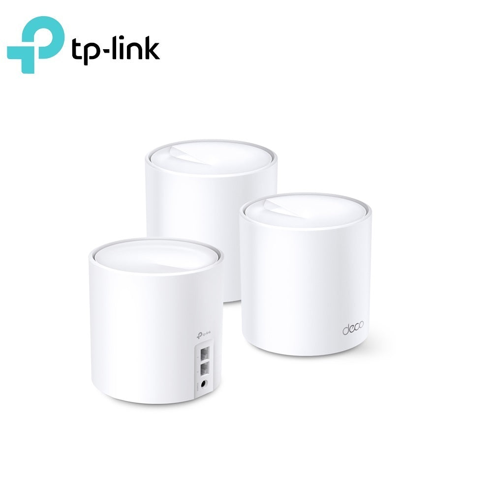 TP-LINK Deco X20(3-pack) AX1800 Whole Home Mesh Wi-Fi 6 System