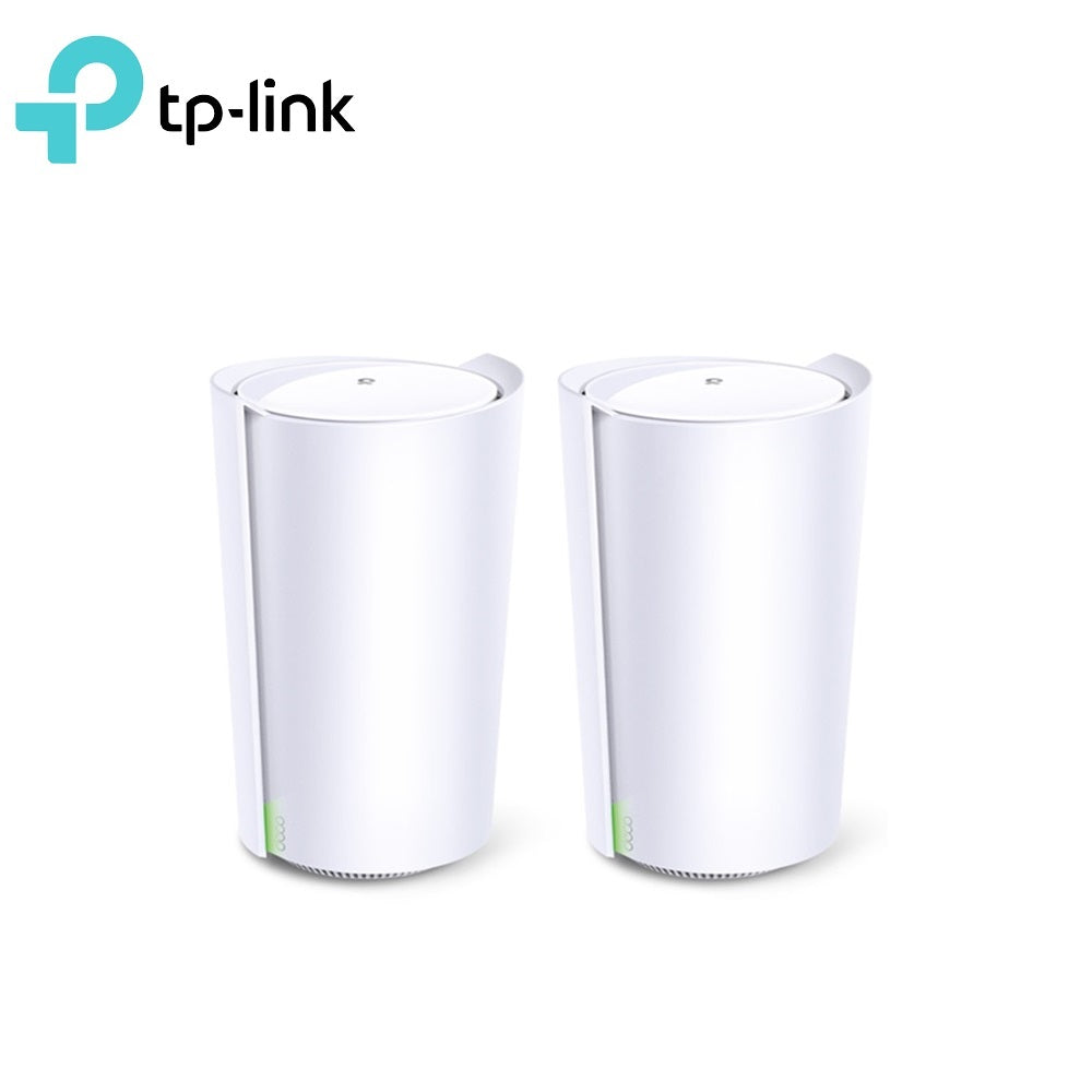 TP-LINK Deco X90(2-pack) AX6600 Whole Home Mesh Wi-Fi 6 System(Tri-Band)