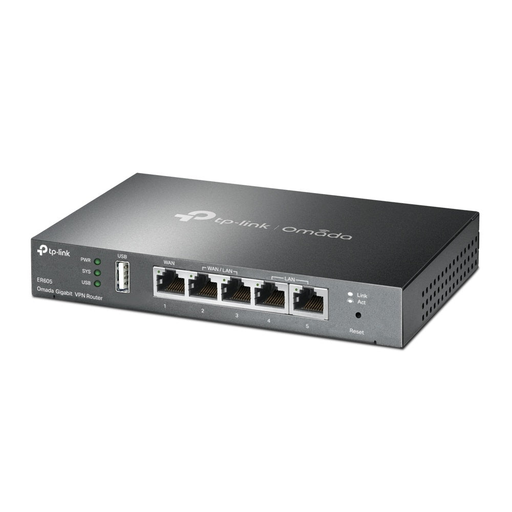 TP-LINK ER605 SafeStream™ Gigabit Multi-WAN VPN Router