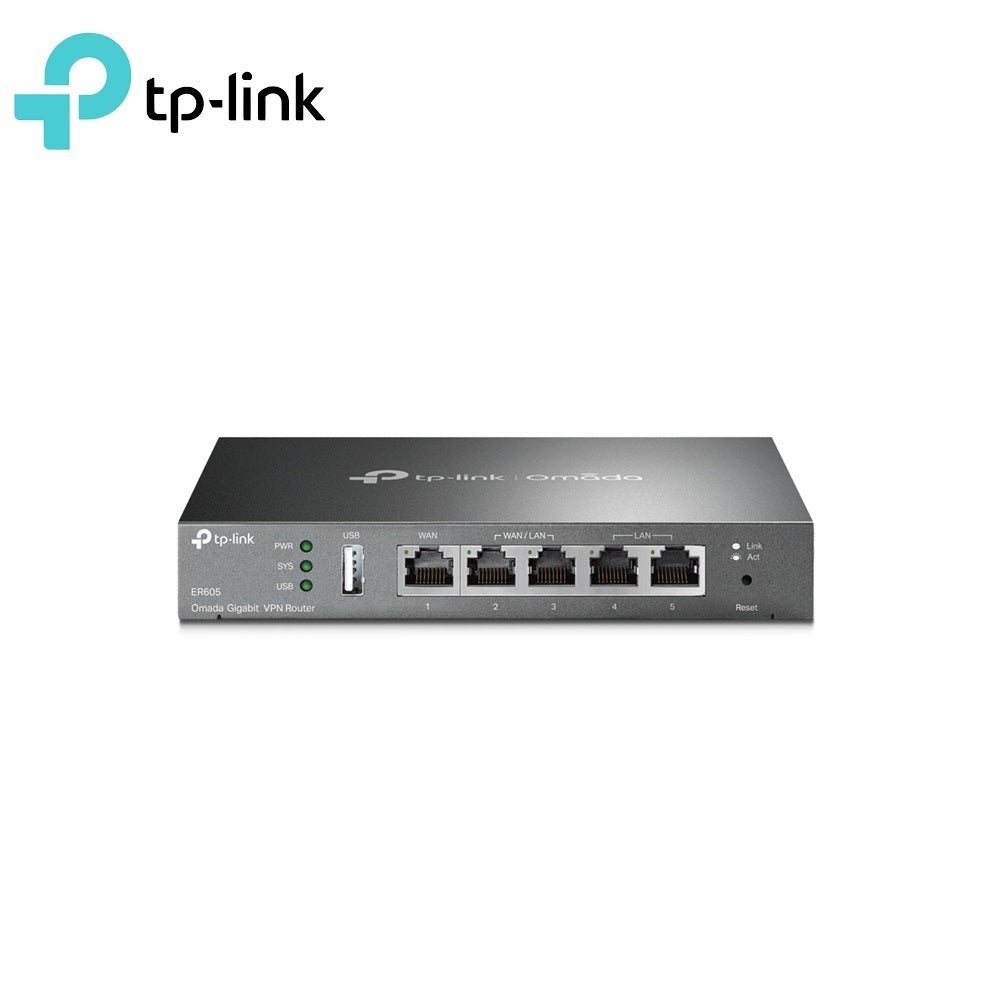 TP-LINK ER605 SafeStream™ Gigabit Multi-WAN VPN Router