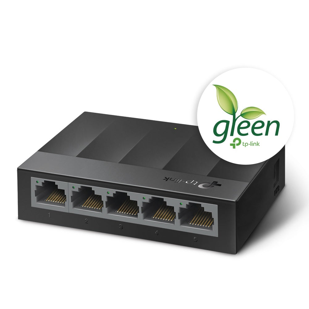 TP-LINK LS1005G LiteWave 5-Port Gigabit Desktop Switch