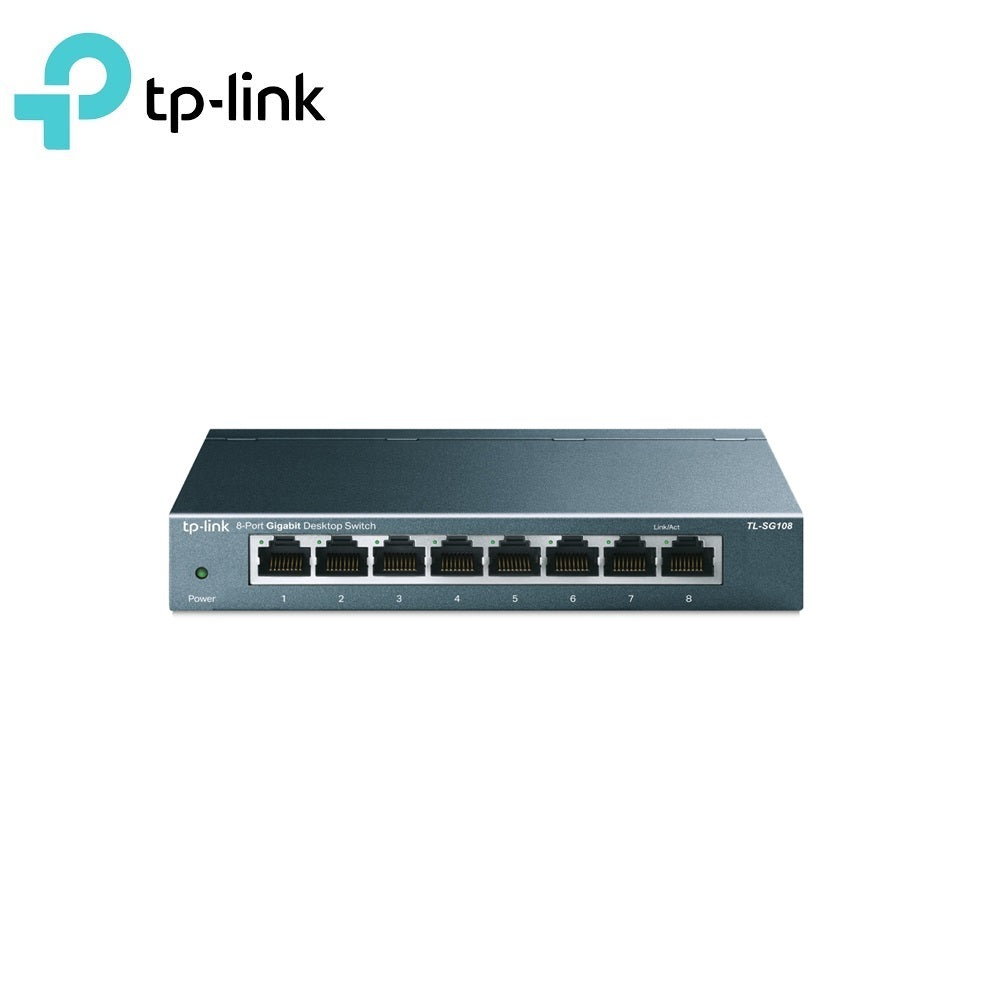 TP-LINK TL-SG108 8-port Desktop Gigabit Switch