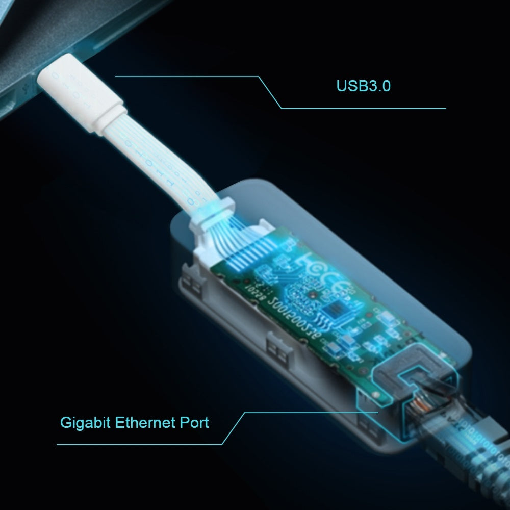 TP-LINK UE300C USB 3.0 Type-C to Gigabit Ethernet Network Adapter