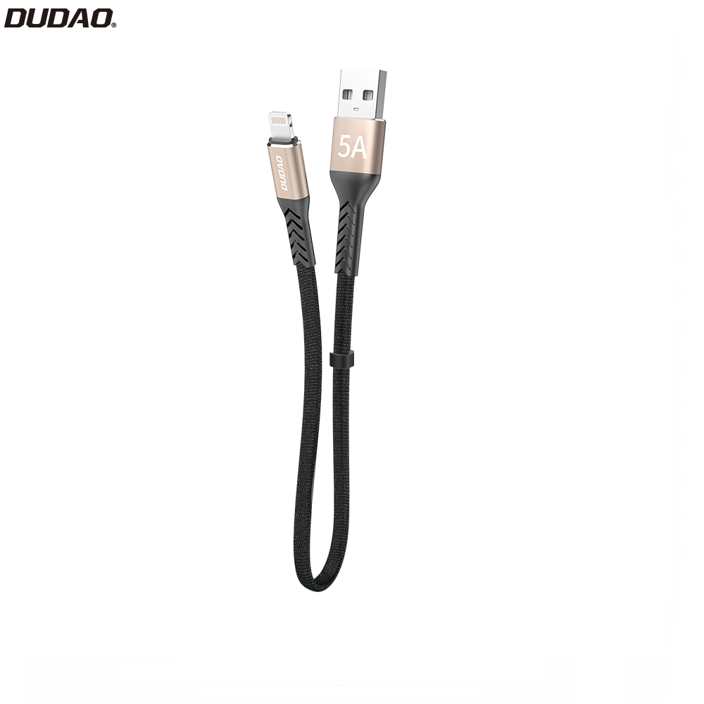 DUDAO 23CM 5A Data Cable For Lightning / Type-C
