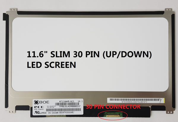 New Laptop Screen Panel 15.6” 14.0” 13.3” Normal / Slim 30p 40p LED Display Panel Notebook