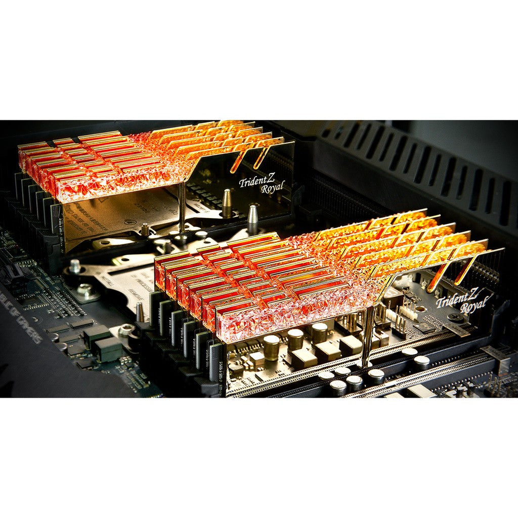 G.Skill Trident Z Royal 16GB / 32GB 3600Mhz DDR4 Ram