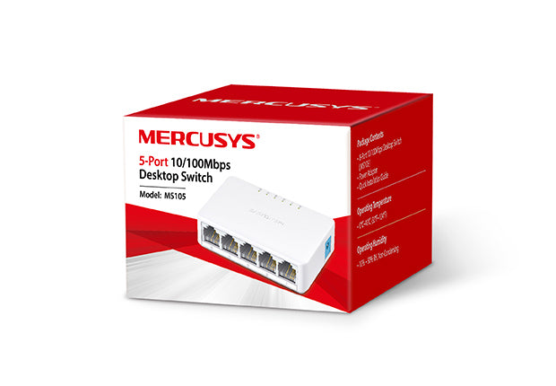 Mercusys MS105 / MS108 10/100Mbps Desktop Switch