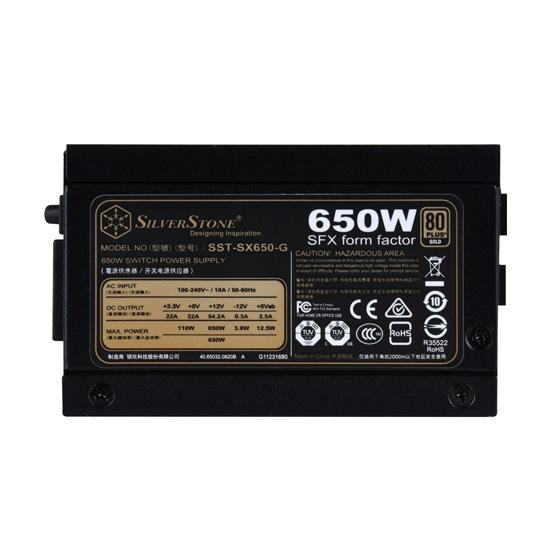 Silverstone SX650-G / SX750-G V1.1 80 Plus Gold Full Modular Power Supply