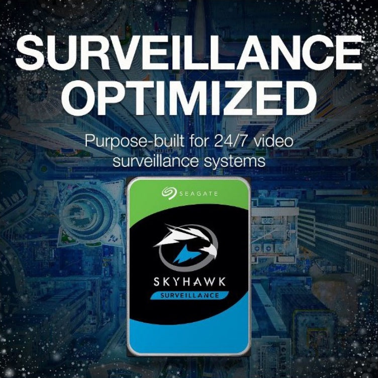 Seagate 1TB / 2TB / 4TB / 6TB / 8tb HDD Surveillance Harddisk Skyhawk CCTV Hard Drive
