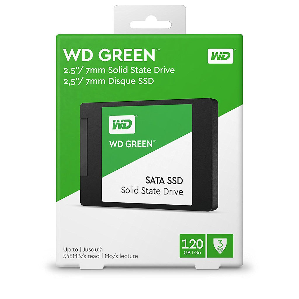 Western Digital WD Green SATA Laptop SSD (2.5"/240GB/480GB/1TB)
