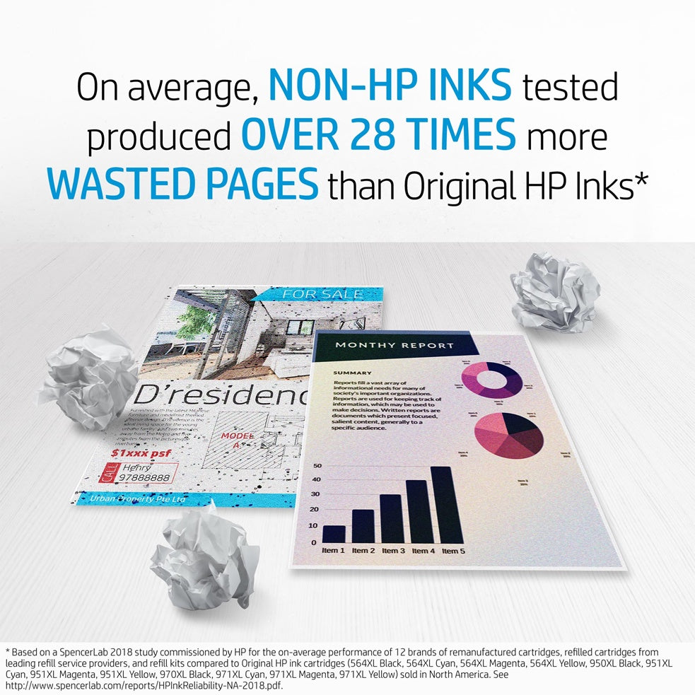HP 67 Ink  Black / Color Cartridge