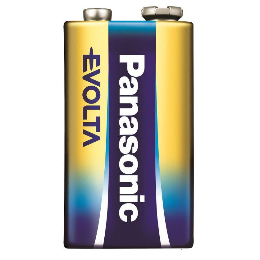 Panasonic Evolta 9V Alkaline Battery 6LR61EGM/1B