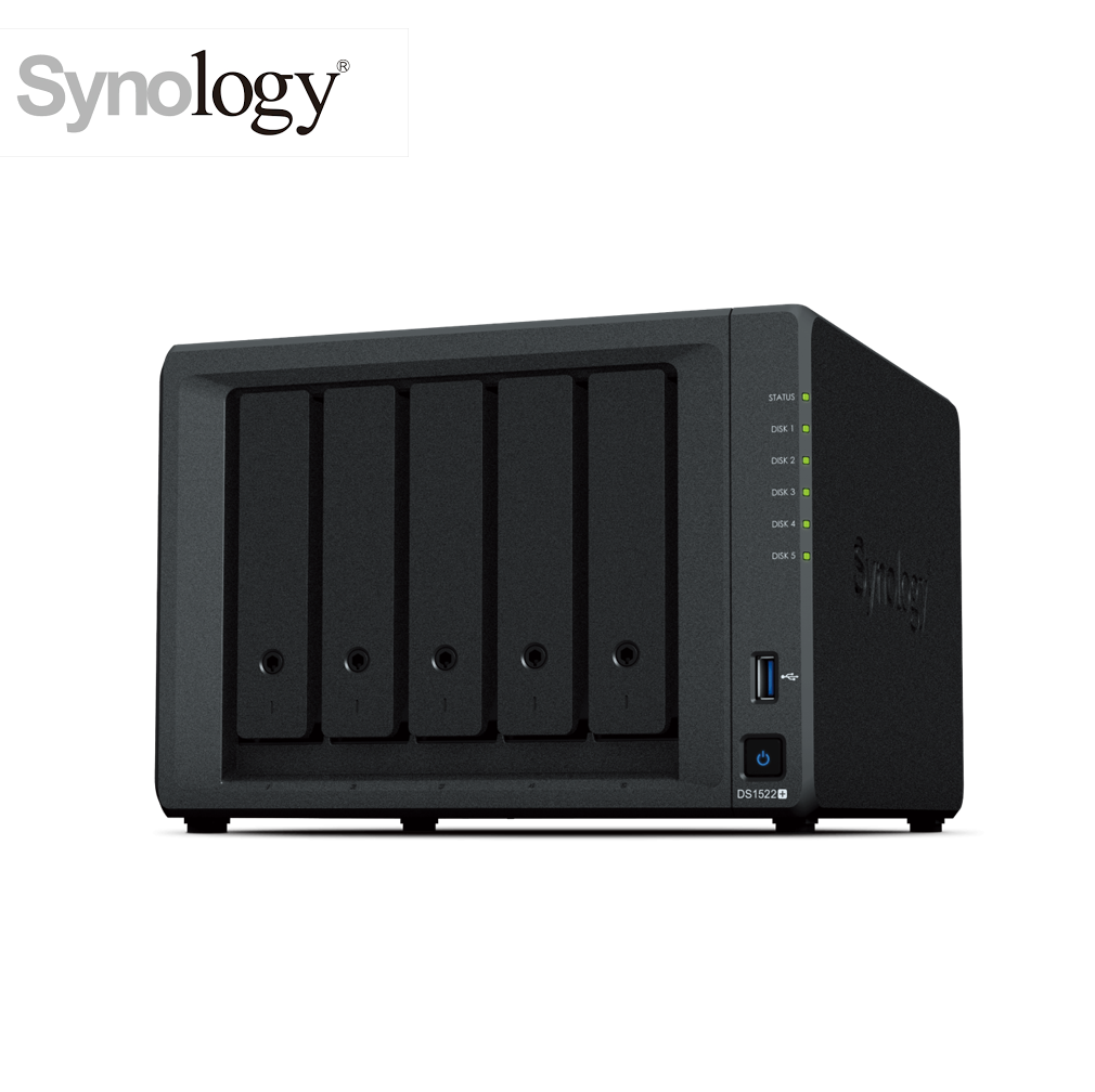 Synology DS1522+ NAS DiskStation 8GB 5-Bays NAS