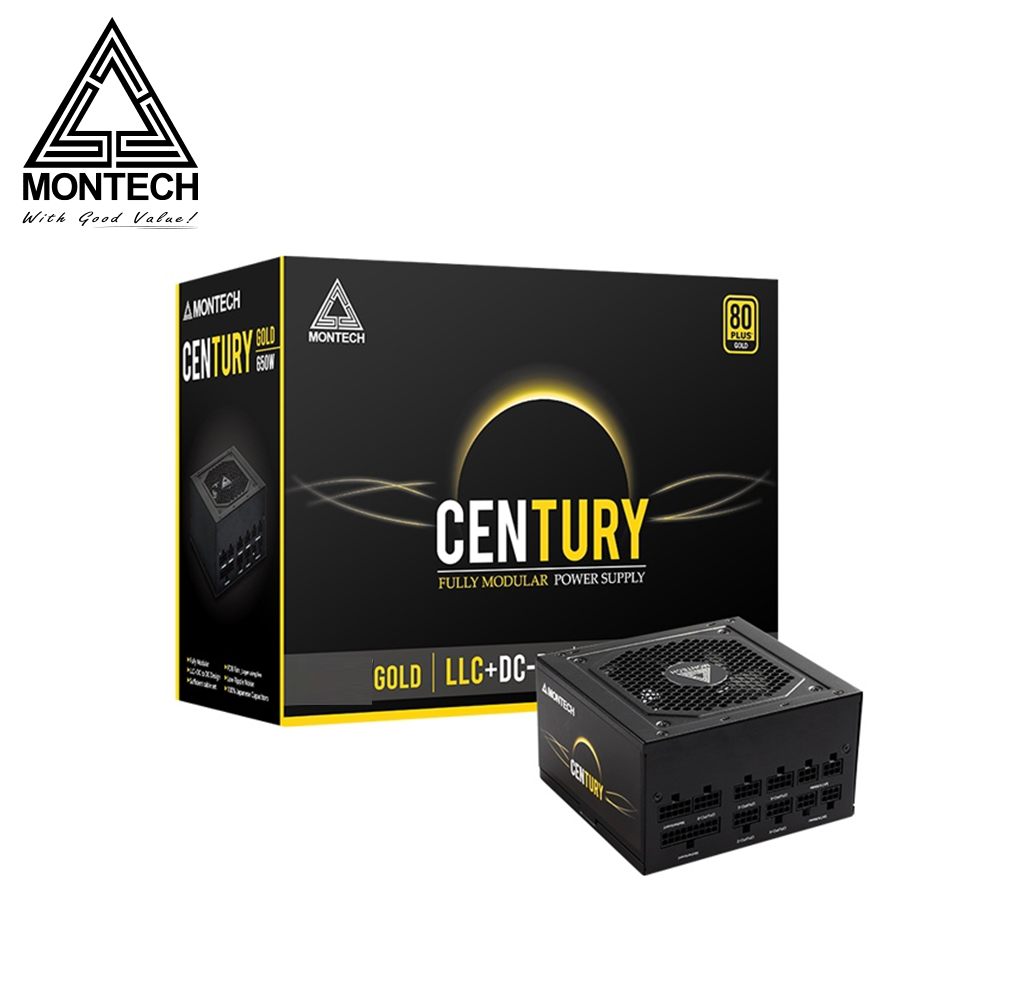 Montech Century 850 Gold Full Modular 80 PLUS Gold Power Supply