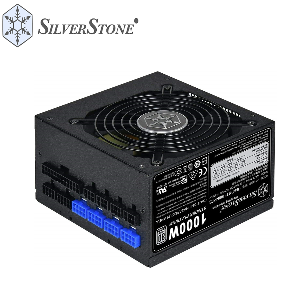 SIlverstone Strider [ST1000-PTS/ST1200-PTS] 80+ Platinum Compact Fully Modular PSU Power Supply