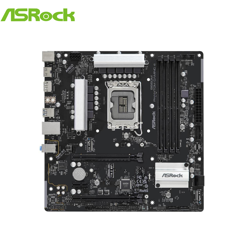 Asrock B660M Phantom Gaming 4 LGA1700 Intel Motherboard