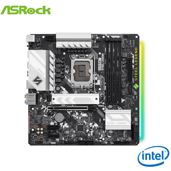 Asrock B660M STEEL LEGEND LGA 1700 Intel Motherboard