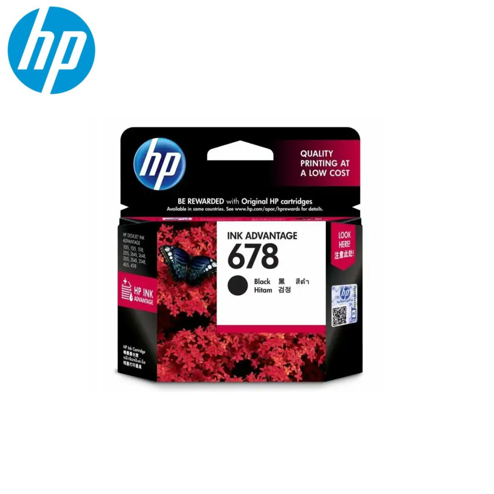 HP 678 Black / Colour Ink Advantage Cartridge