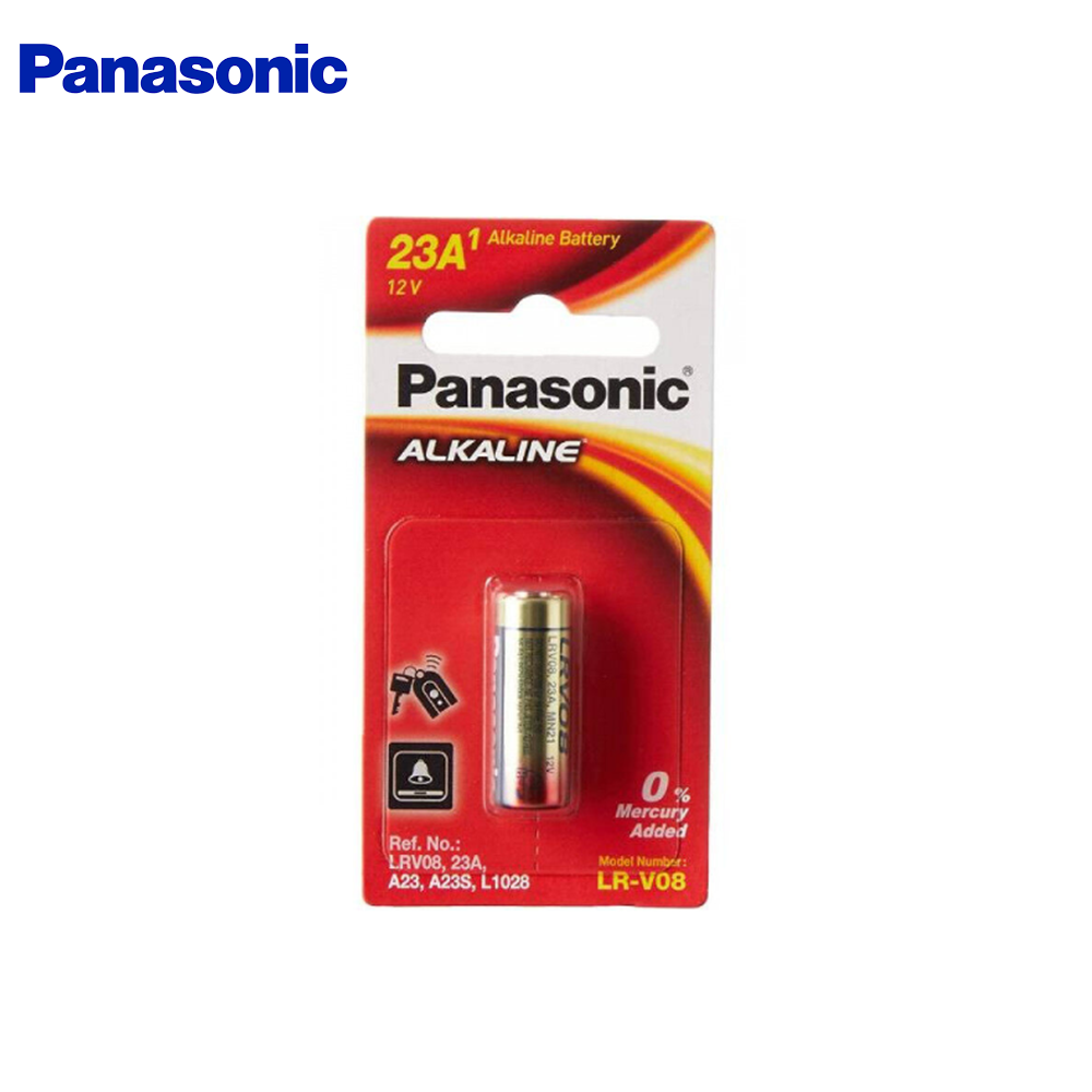 Panasonic Alkaline 23A 12V Battery LR-V08/1BPA