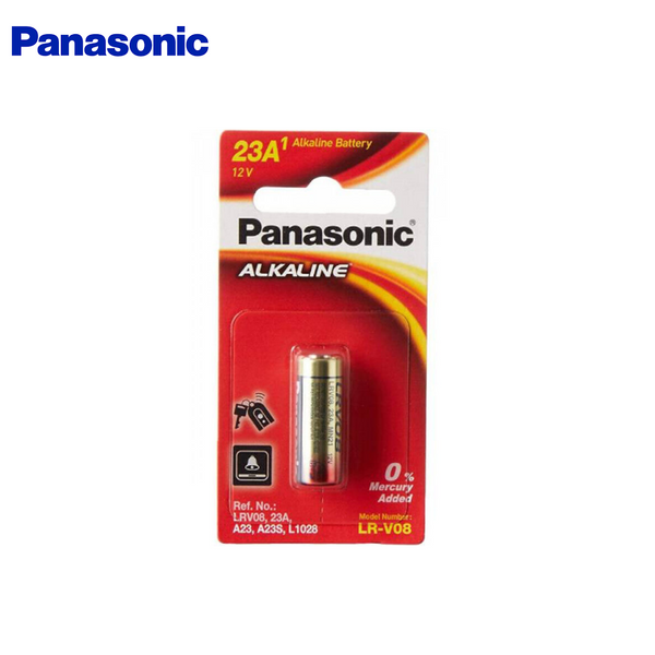 Panasonic Alkaline 23A 12V Battery LR-V08/1BPA