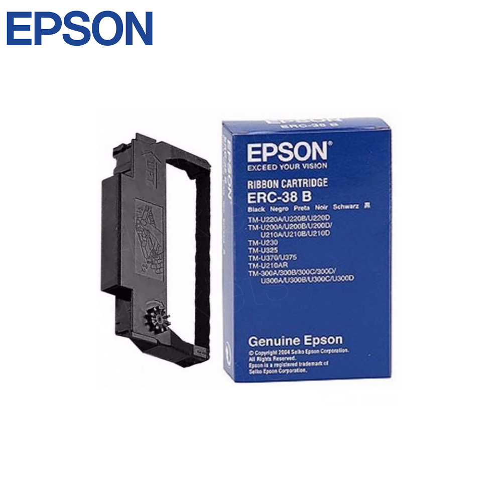 Original Epson ERC-38 B Ribbon Cartridge – wme.my