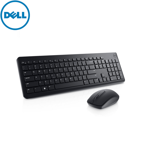 Dell Wireless Keyboard and Mouse US English – KM3322W for student home business office classic