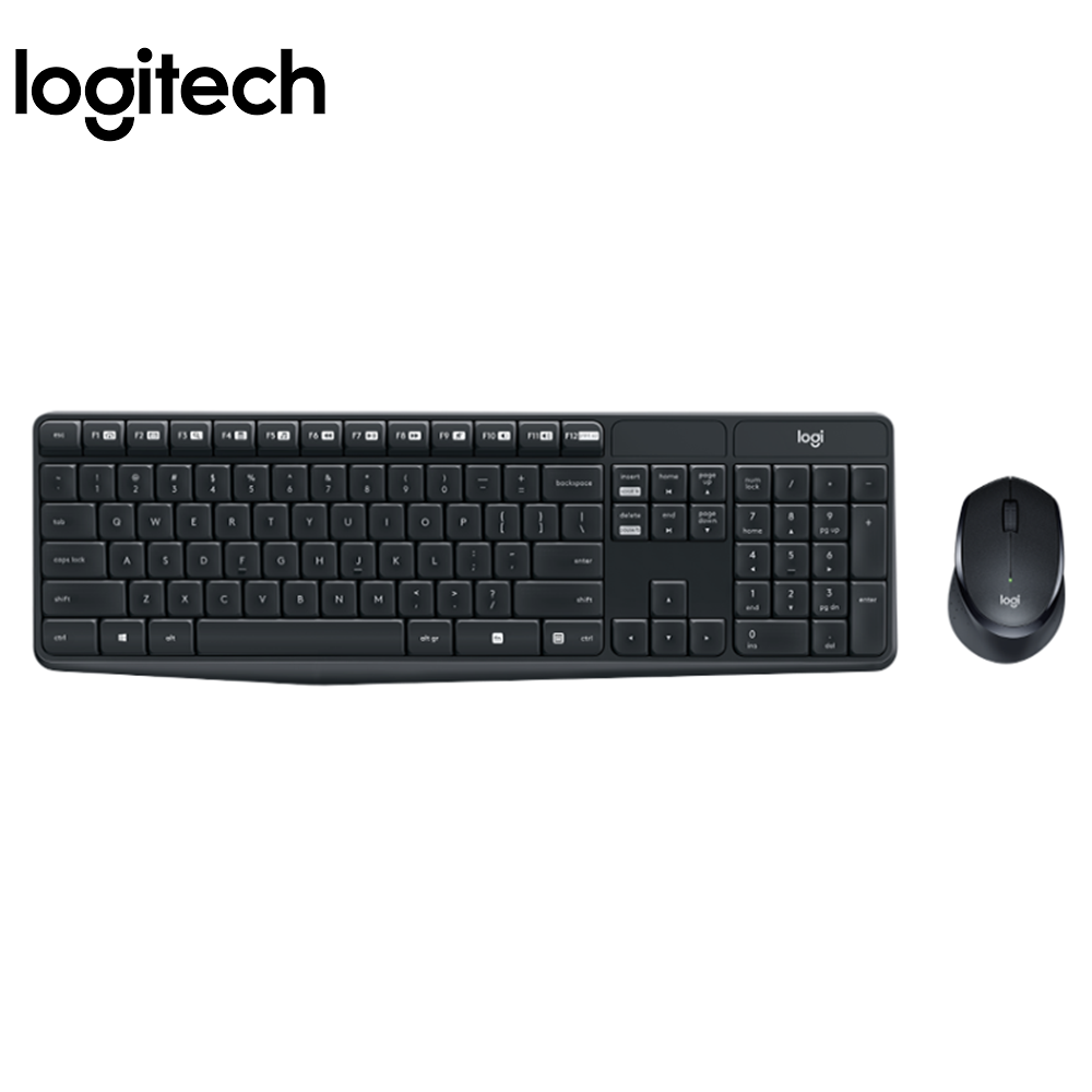 Logitech MK315 Quite Wireless Keyboard & Mouse Combo