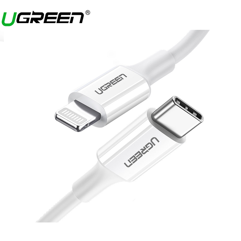 Ugreen USB-C to Lightning M/M Cable Rubber Shell / Aluminium Shell Braided 1M