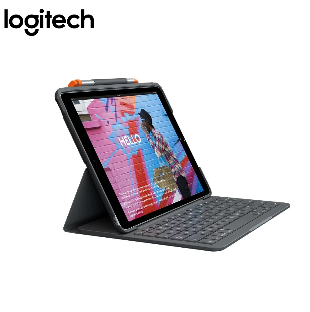 Logitech Slim Folio for iPad (7th & 8th Gen) 920-009469