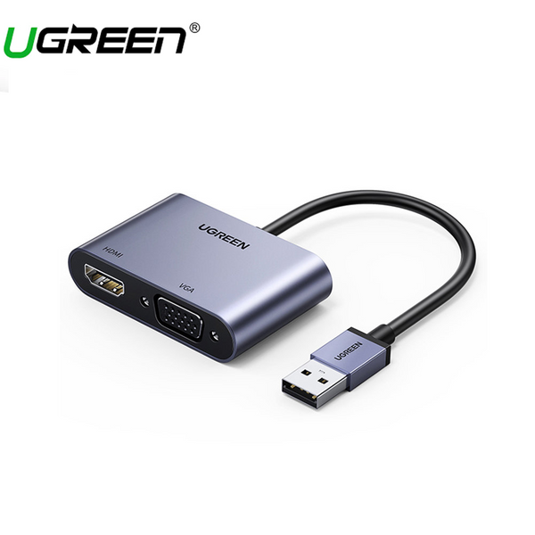 Ugreen USB 3.0 TO HDMI+VGA CARD 1080P