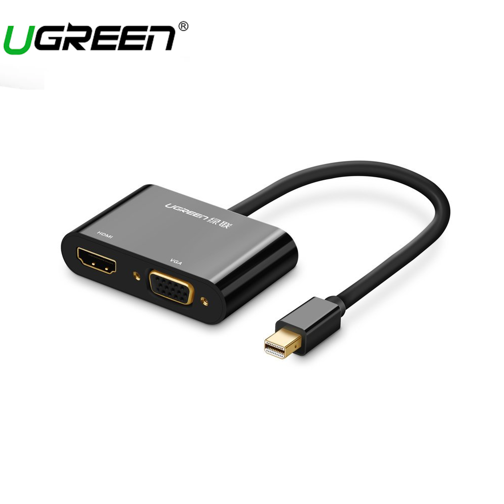 Ugreen Mini DP to HDMI + VGA Converter (For Apple Device)