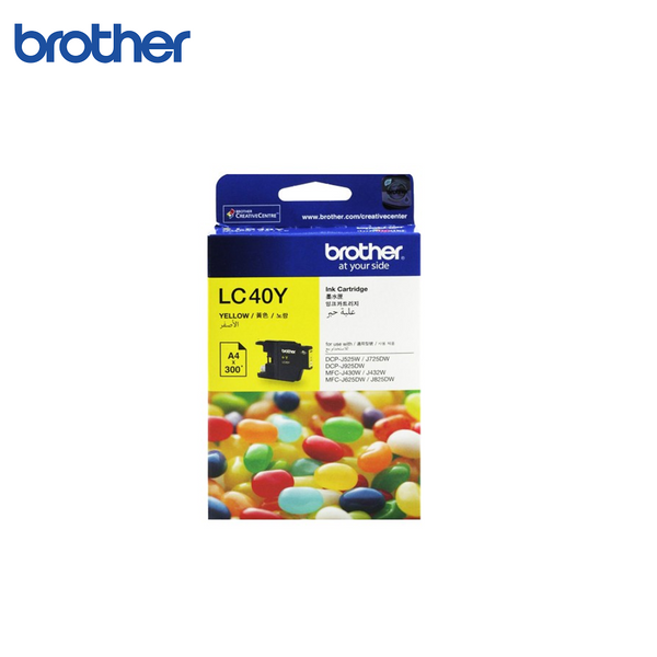 Brother LC-40 Yellow Ink Cartridge