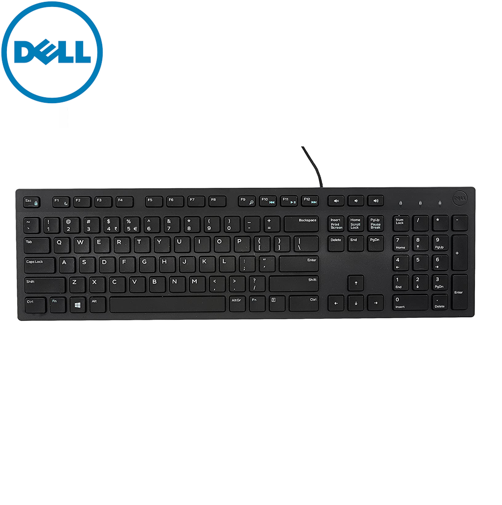 Dell KB216 Multimedia Keyboard USB - Black