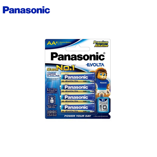 Panasonic Evolta AA Size 4pcs Pack Alkaline Battery LR6EG/4B1F